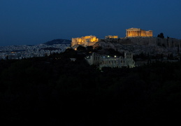 Acropolis at night 